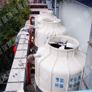 青岛圆形节能水轮机冷却塔