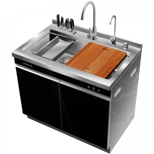 配套荣事达品冠厨房集成水槽W80 一体机 小厨宝净水器套装