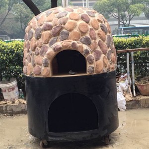 披萨窑炉  可使用果木，燃气，电加热
