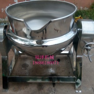 卤煮锅 电锅 导热油夹层锅厂家 订做大型夹层锅价格