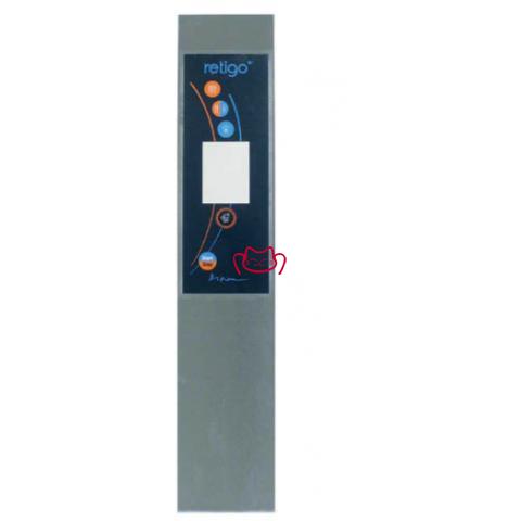 RETIGO AC21-1305/S/CH1  front panel for combi-steamer L 960mm W 190mm H 60mm SS with accessories RETIGO for touch screen