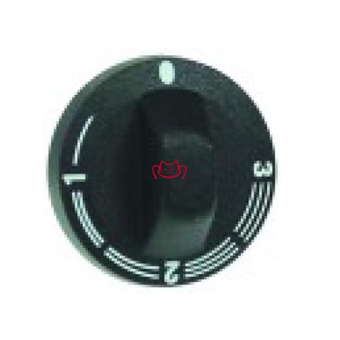 RIEBER  3241354  BLACK KNOB ø 40 mm 1-2-3