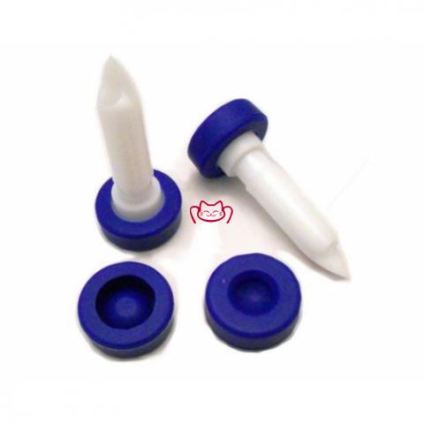 MUSSANA 7999768 KIT OF DRILLING OF POCHE GENUINE 2 POINTS WHITE + 4 RINGS BLUE