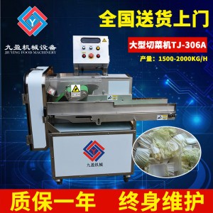 九盈大型切菜机海带切丝果蔬生产加工机械设备TJ-306A