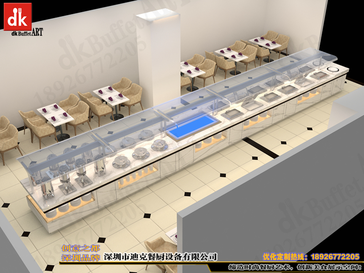 1588211864749561.jpg 广州市政府餐厅职工餐厅自助餐台效果图 订做自助餐厅取餐台 爵士白全包自助餐台设计制作 多功能自助餐桌 带卫生玻璃防护罩布菲台 (3).jpg