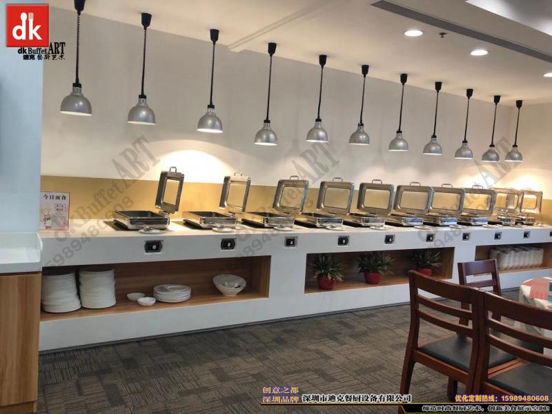 食堂设备 移动自助餐台 组合式自助餐台 学校食堂取餐