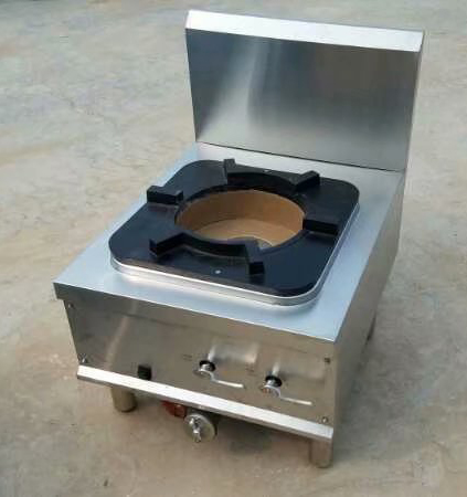医院学校幼儿园食堂单头燃气矮汤炉 商用厨房设备