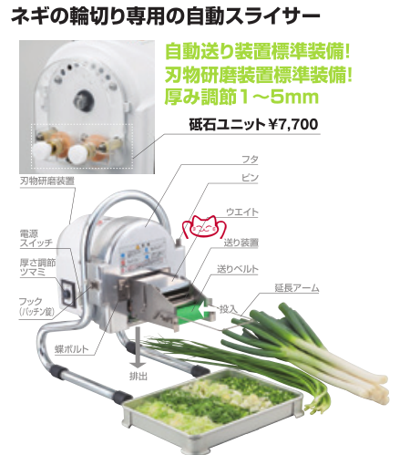 CHUBU切葱机 切萝卜机 商用切菜机蔬果切菜机日本CHUBU PROCHEF