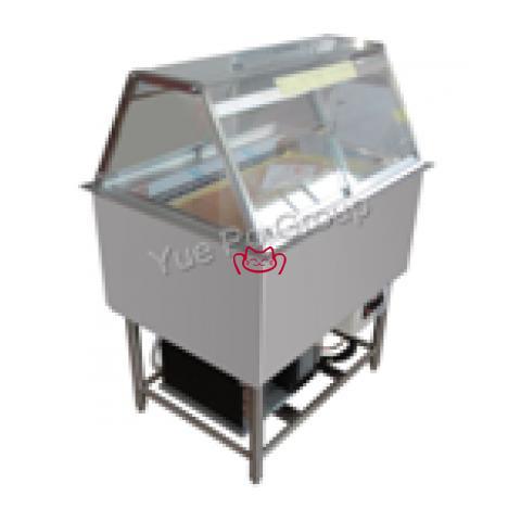 供应香港LEEGO  BIS-09X-L1 嵌入式双门展示雪糕柜、冰淇淋展示柜双门