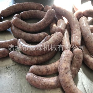 商用液压灌肠机 大肉块肉泥灌肠设备 香肠红肠灌肠机