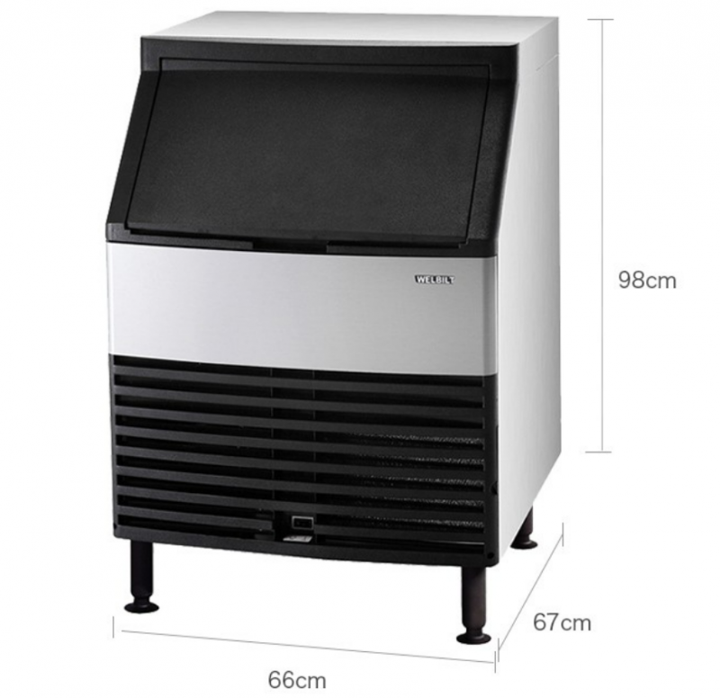 MANITOWOC制冰机 吧台奶茶店商用制冰机 ES0132A 56KG方冰机