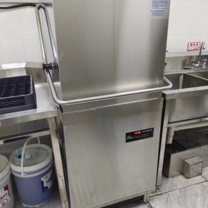上海商用揭盖式洗碗机出租 厂家批发 餐厅食堂洗碗机租赁6.8kw