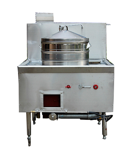 商用厨房设备单头燃气蒸包炉2.jpg