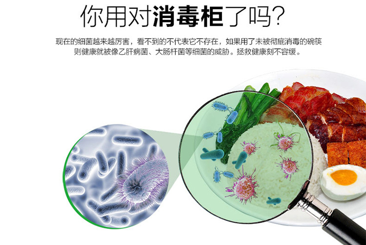 立式单门高温消毒柜家用酒店学校食堂商用消毒柜双门臭氧消毒柜