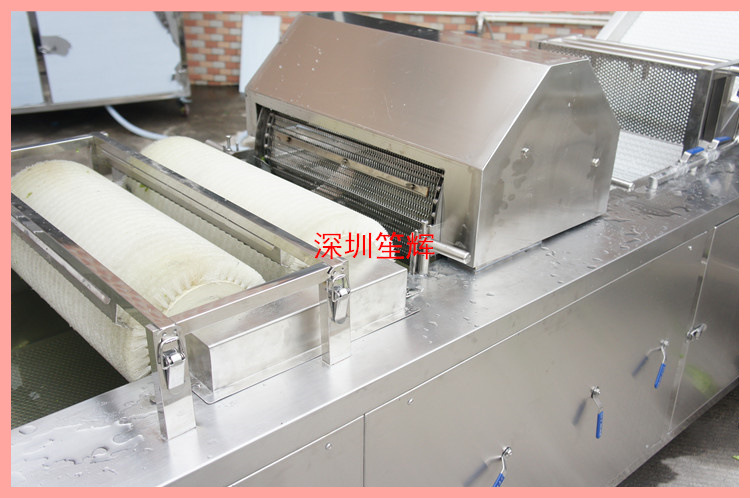 新款大型商用洗菜机可链接洗菜生产线不锈钢蔬菜清洗机