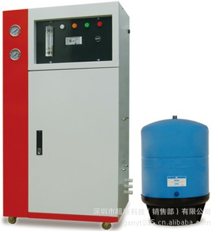600-800加仑红色高柜商用RO纯水机 大流量商用净水器