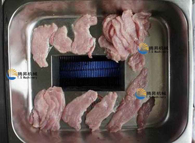 台式小型切肉机 猪头皮切片机 生肉/熟肉均可切片的切肉机 商用