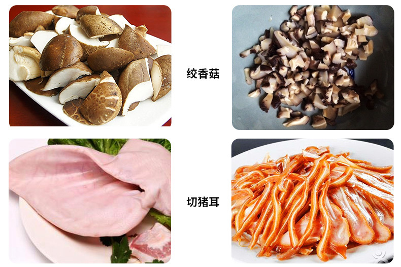 台式全钢双电绞切机 多功能商用绞肉机灌肠机 小型电动切肉机