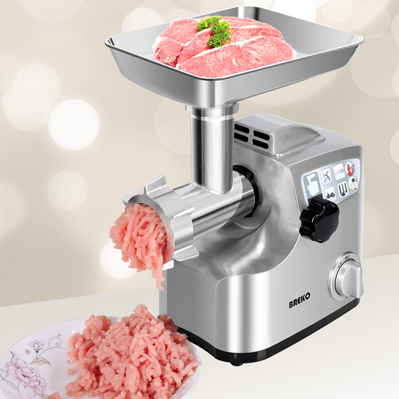厂家直销 大功率家用绞肉机 电动搅肉切菜机 小商用碎肉机 灌肠机
