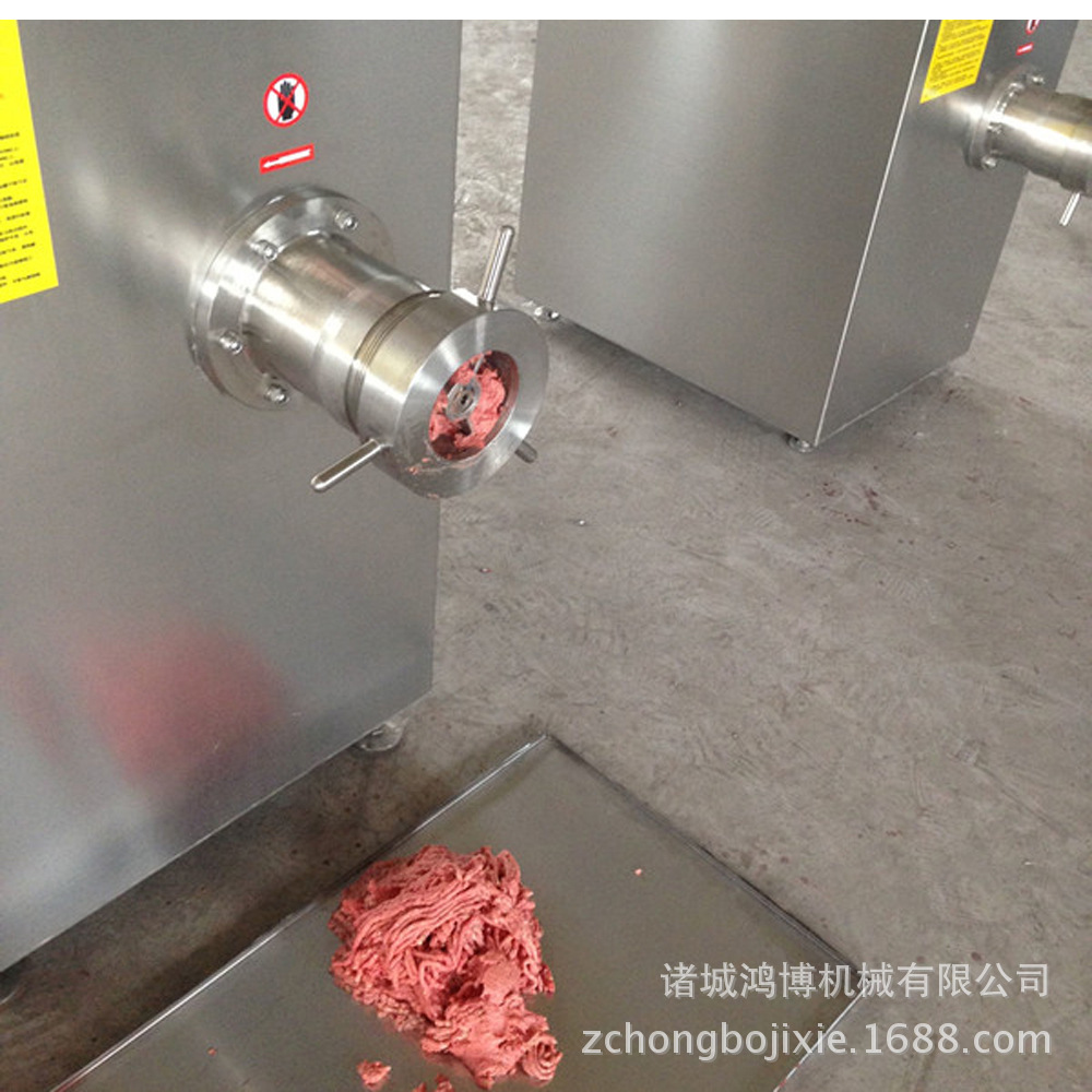大型商用肉类绞肉机 全自动不锈钢绞肉机 易清洗 食品级材质