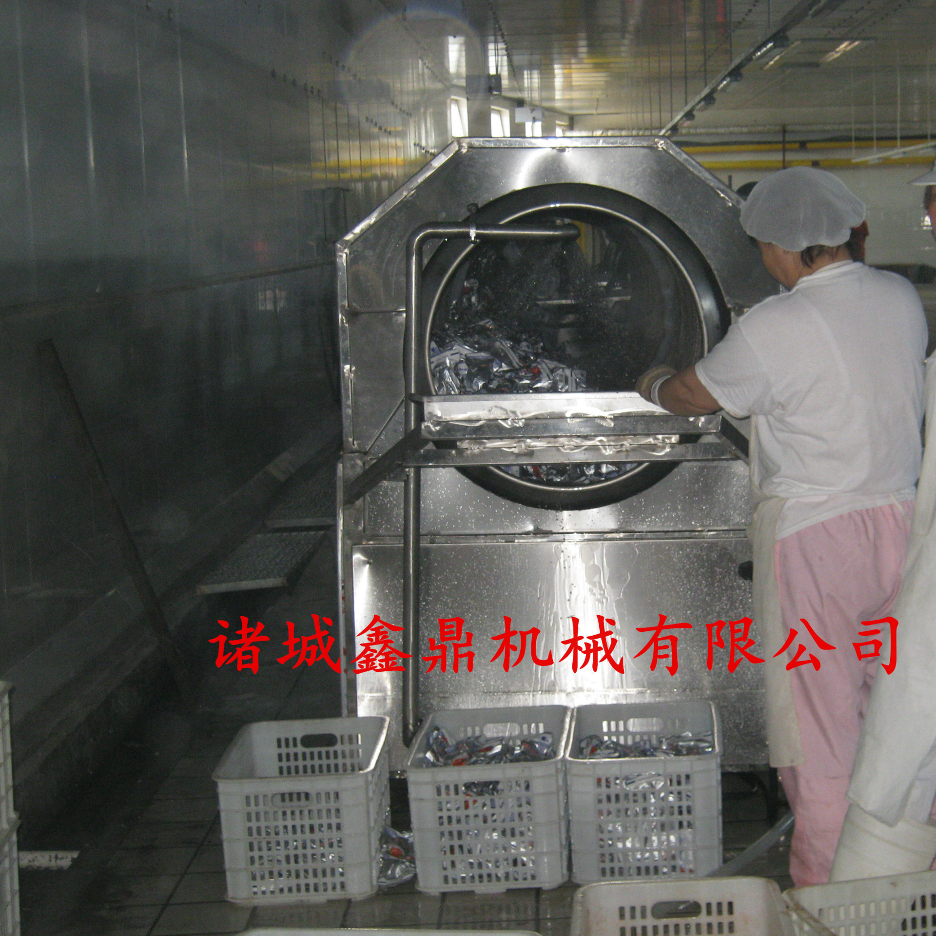 厂家供应高压喷淋圆葱清洗机 商用滚筒式洗菜机