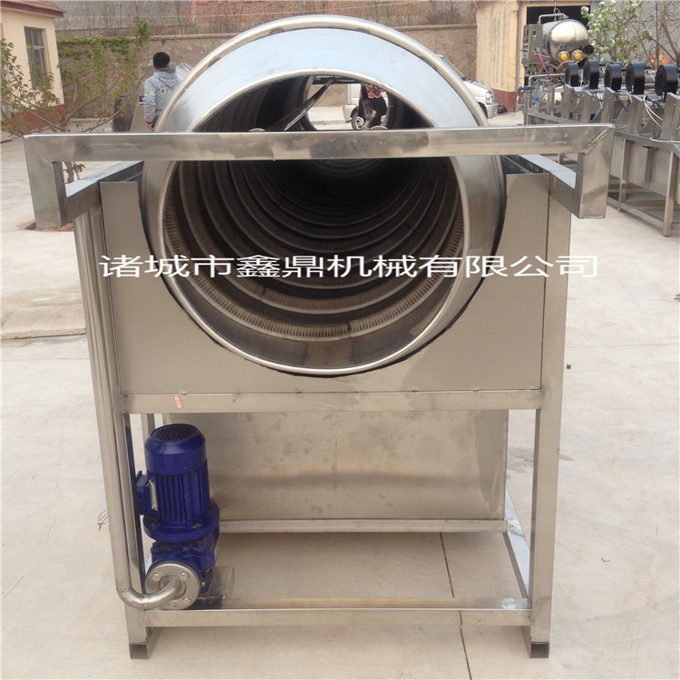 厂家供应高压喷淋圆葱清洗机 商用滚筒式洗菜机