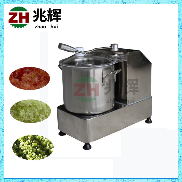 兆辉台式经济型食物切碎机 果蔬切碎粒酒店 食品加工设备商用