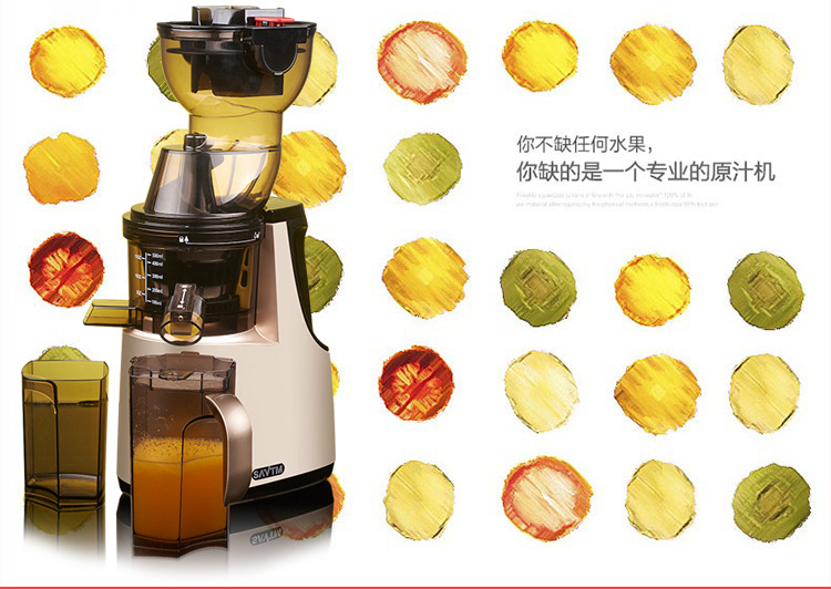 SAVTM/狮威特商用榨汁机 家用大口径搅拌原汁机 慢速多功能果汁机