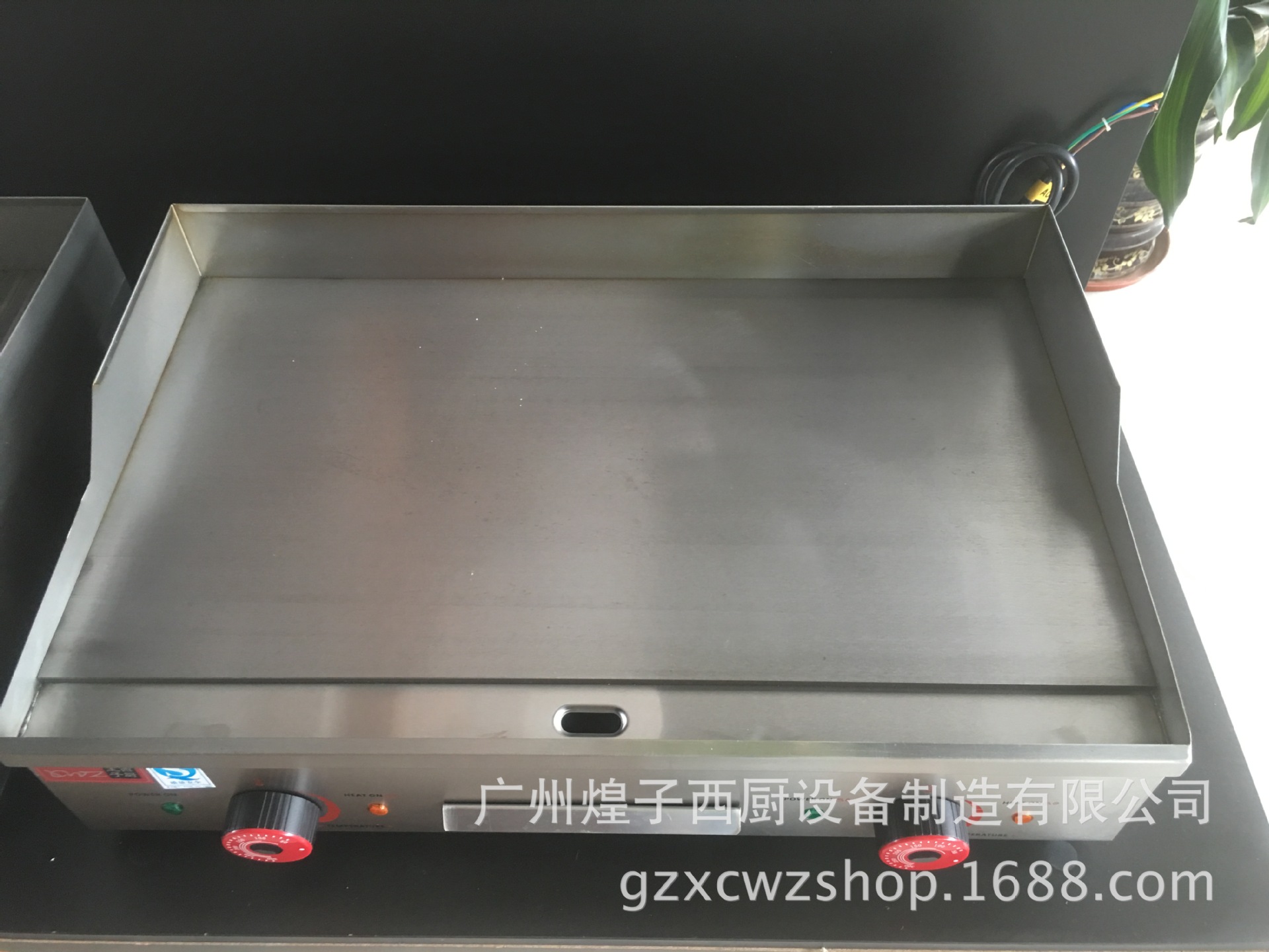 王子西厨EG-820电热平扒炉 手抓饼炒饭机 铁板鱿鱼 商用铁板烧机