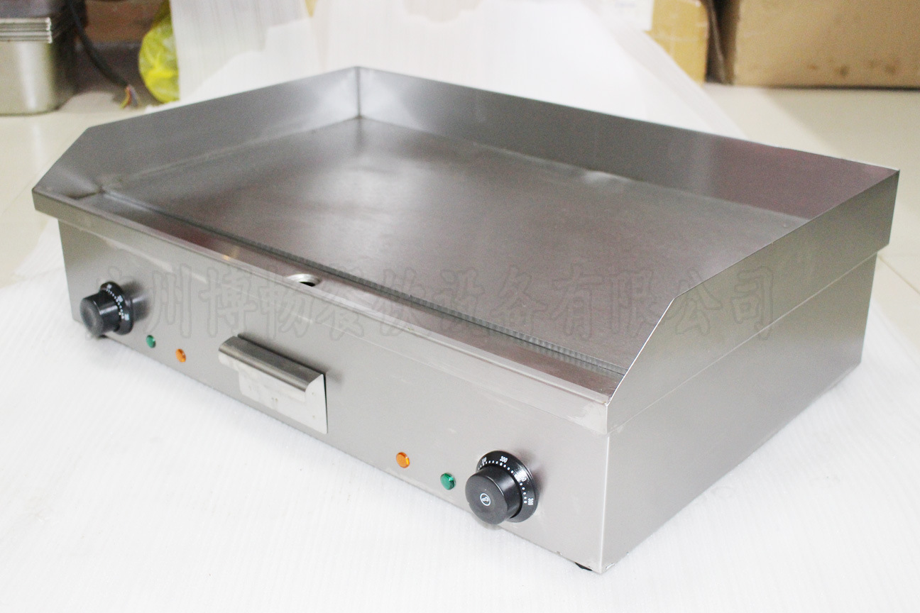 双温控BEG-820商用电热扒炉不锈钢手抓饼机器台式电热铁板烧扒炉