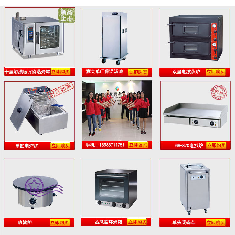 比萨炉商用佳斯特EP-2 砖底电热双层电披萨炉披萨烤箱全国联保