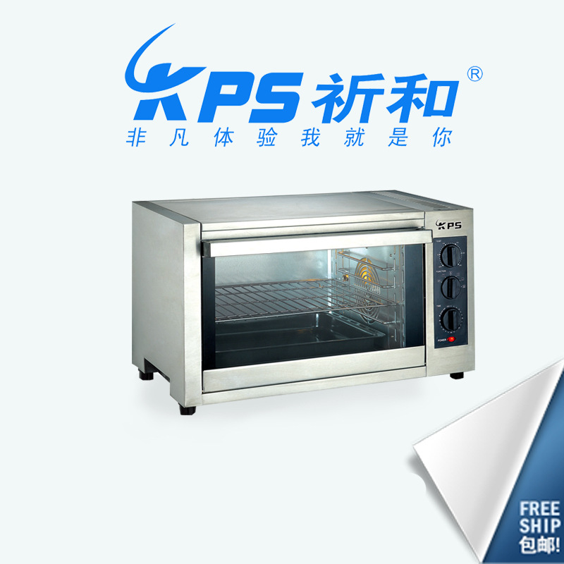祈和KS-410商用电烤箱 大型40L不锈钢电烤箱 蛋糕面包糕点烘烤炉