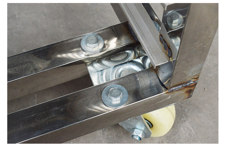 蒸房配套小推车 不锈钢馒头架车 36盘小推车 馒头米饭蒸房专用