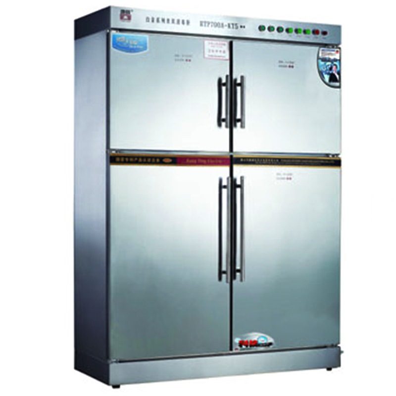 康庭消毒柜RTP700A-KT5 四门不锈钢高温消毒柜 商用消毒柜