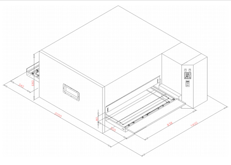 圣纳厂直销MEP-18H 电热风循环比萨炉披萨烤箱大烤箱 商用电烤炉