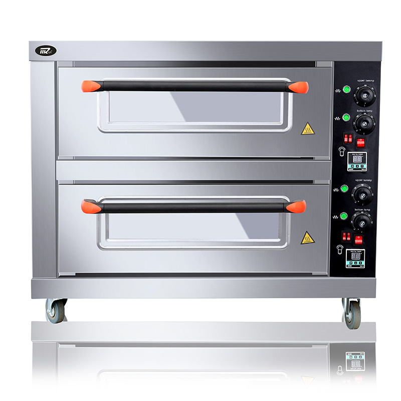麦众烤箱二层二盘商用电烤箱烘焙披萨炉电烘炉双层烘焙烘炉烤箱