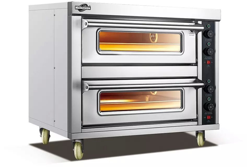 厂家直销泓峰经典二层二盘燃气烘炉 商用两层两盘燃气烤箱 批发