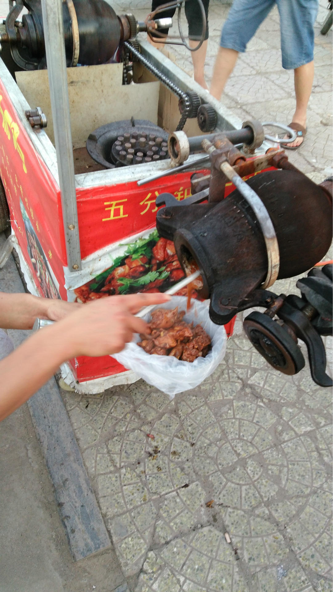 厂家直销 全自动奇味干嘣机 双锅干嘣机器 河北邢台新款干嘣机