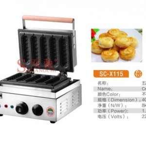 广州厂家直销双驰正品核桃酥玉米香酥机华夫饼机商用蛋仔机油条机
