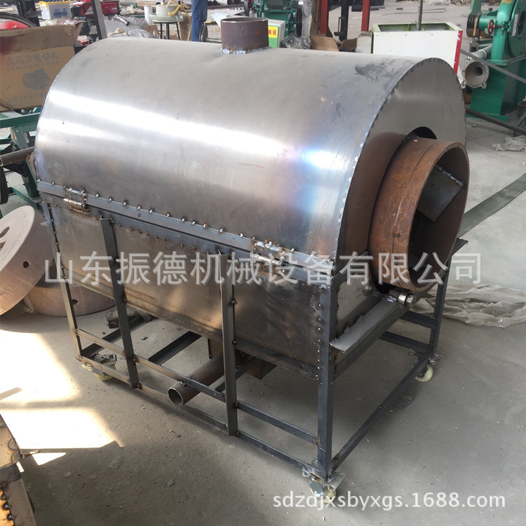 振德直销商用干果炒货机 卧式滚筒炒货机 糖炒栗子机