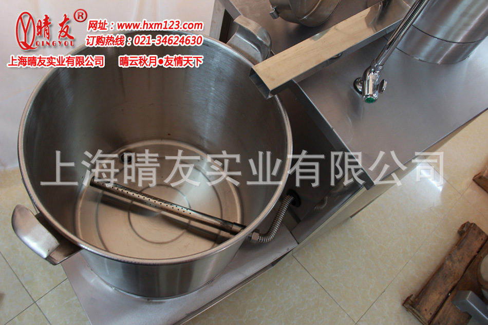 商用豪华燃气自动豆浆机 加热豆浆炉 豆奶机 大容量 不锈钢 50L