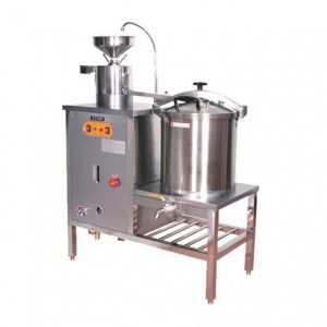 伊东ET-10B微压力燃气商用豆奶机不锈钢蒸汽加热石磨豆腐豆浆机