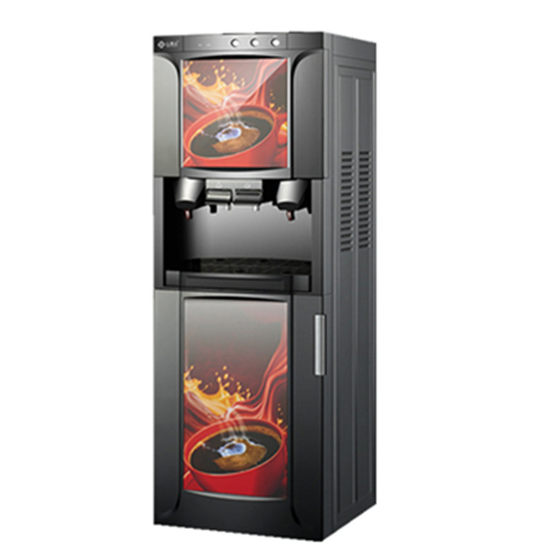 心连心数码商用立式咖啡奶茶机全自动热饮速溶咖啡饮水机非投币