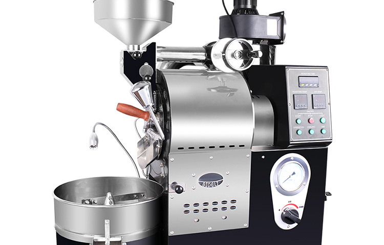 奇博士烘豆机商用烘咖啡豆机1kg半热风半直风咖啡豆烘焙机直销