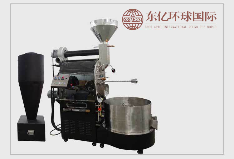 京亿 60KG全自动商用燃气咖啡豆烘焙机 咖啡庄园烘焙机 东亿直销