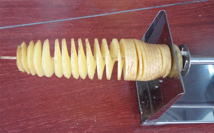 薯塔机 商用 韩国龙卷风 专用土豆塔薯片机手动 半自动拉伸土豆塔