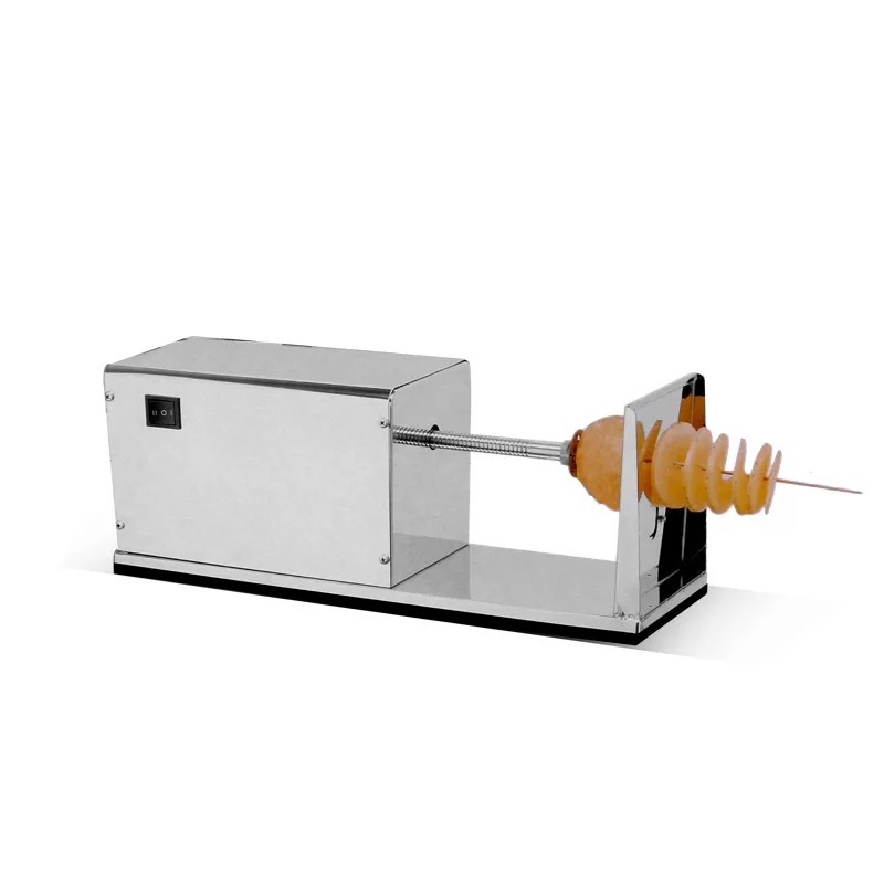 商用手动旋风薯塔机土豆机 半自动不锈钢手摇式旋转薯片机