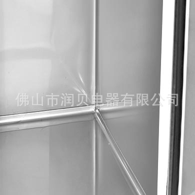 厂家直销 四门冰柜 商用冰箱 不锈钢双温冷藏冷冻厨房柜立式雪柜