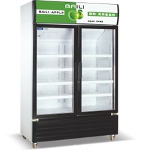 百利冷冻冰柜冰箱 商用冰柜 立式六门不锈钢雪柜 酒店厨房设备