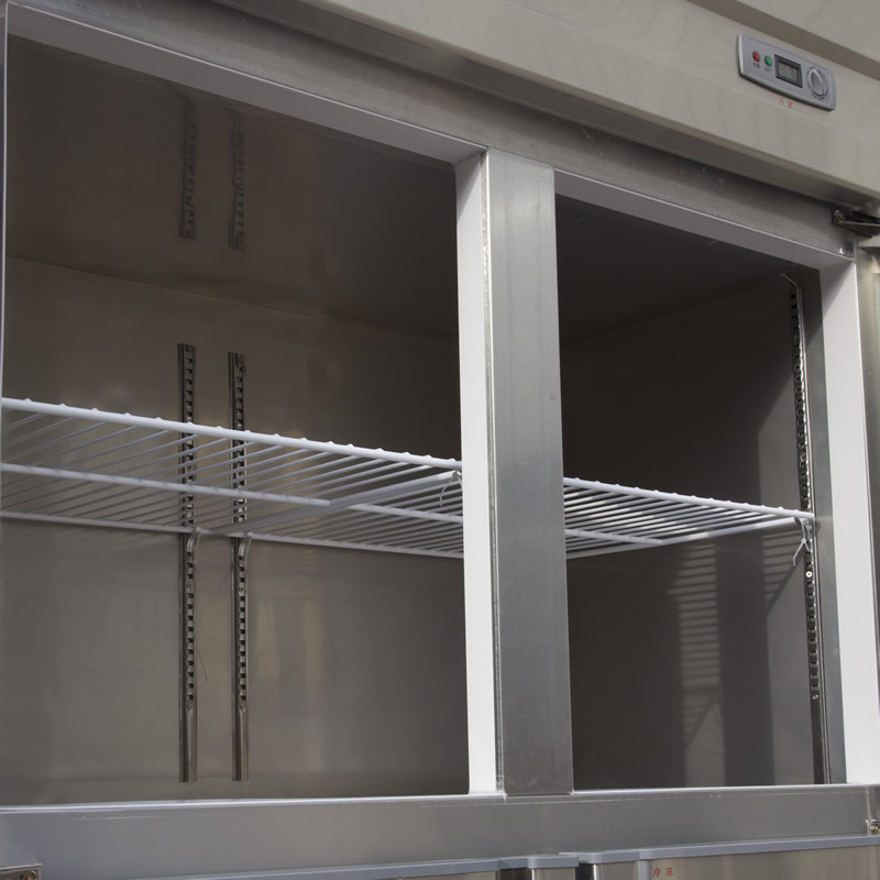 成云厂家六门不锈钢厨房柜冰箱冰柜冷冻柜商用厨房冷藏冷冻设备